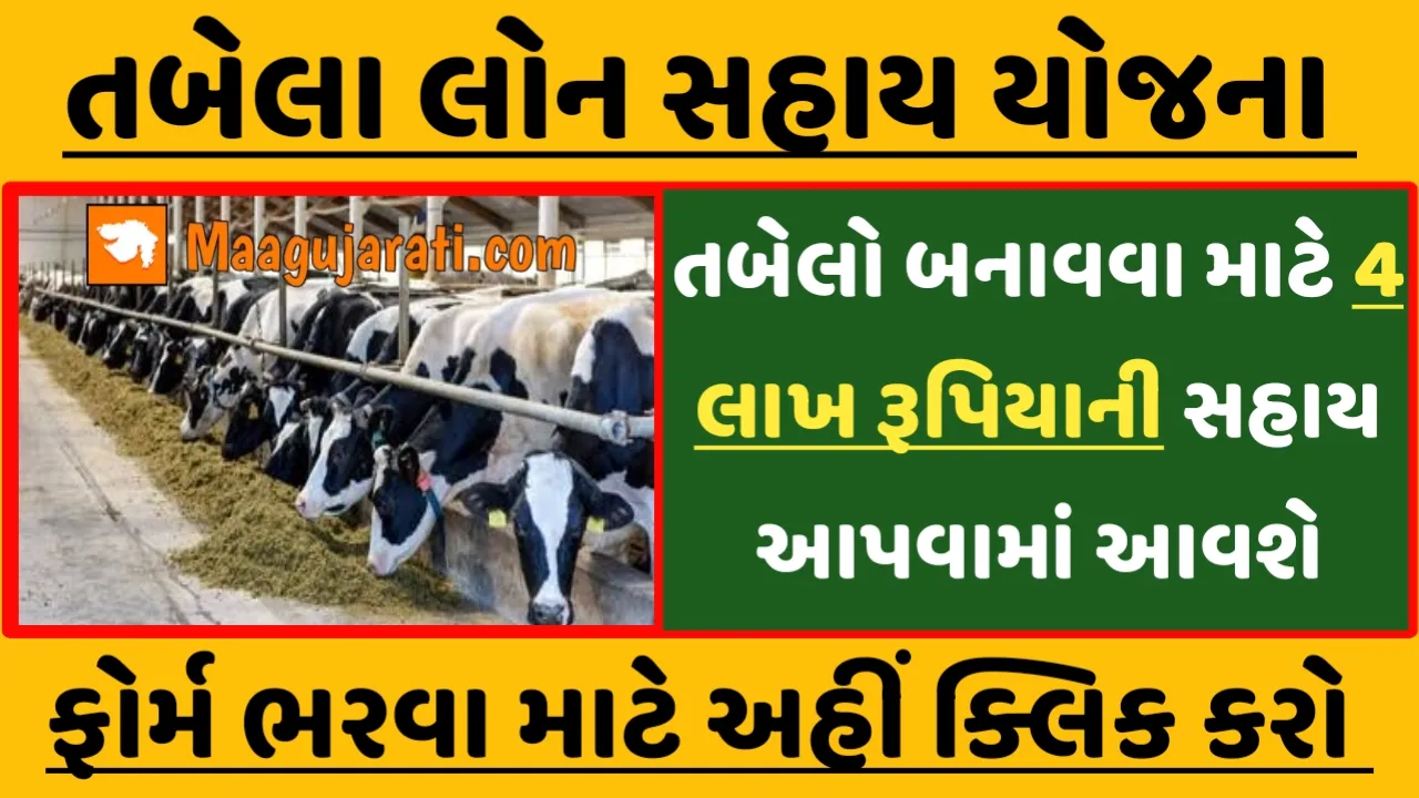 Tabela Loan Sahay Yojana Gujarat: તબેલા લોન સહાય યોજના 2023